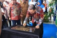 Peresmian kantor gedung BPJS Kota Binjai. (kusmu)