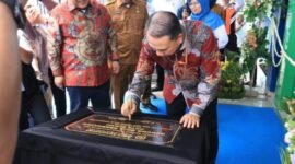 Peresmian kantor gedung BPJS Kota Binjai. (kusmu)