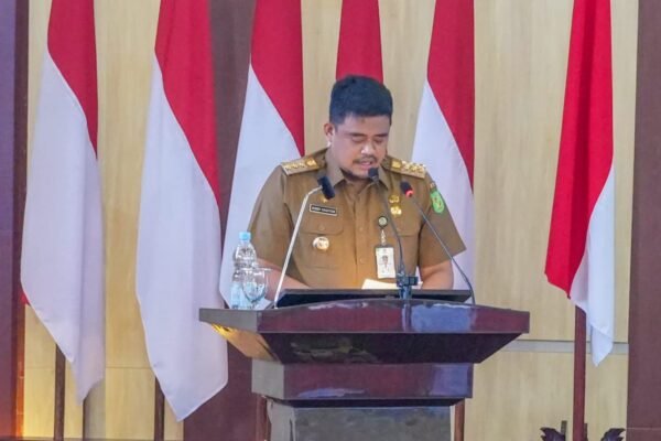 Walikota Medan, Bobby Nasution. (yong)