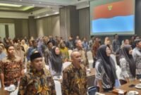 Keterangan gambar : Badan Pengawasan Pemilu (Bawaslu) Kabupaten Langkat, menggelar rapat Koordinasi Pengawasan Pemutahiran Data Pemilih dan Penyusunan Daftar Pemilih Dalam Pemilihan Serentak 2024, Medan, Senin (12/08/2024).(red)