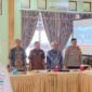 Rapat Koordinasi Persiapan Penerimaan Pendaftaran dan Pemeriksaan Kesehatan dalam tahapan pencalonan pada Pemilihan Serentak Tahun 2024, di RM Pondok Punokawan, Kamis (22/8).