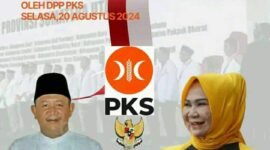 Pasangan H Syah Afandin- Tiorita yang mendapat dukungan hampir seluruh partai Politik yang ada pada Pilkada Langkat 2024.(ist)