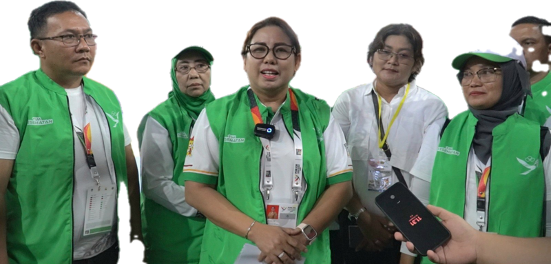 Kepala Tim Medis Langkat, dr. Juliana, MM, menyatakan bahwa pihaknya telah mempersiapkan empat pos kesehatan untuk memastikan penanganan cepat bagi atlet. (Yong)