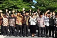 Seratusan guru honorer PPPK Langkat yang dilantik pada Kamis (5/9) 