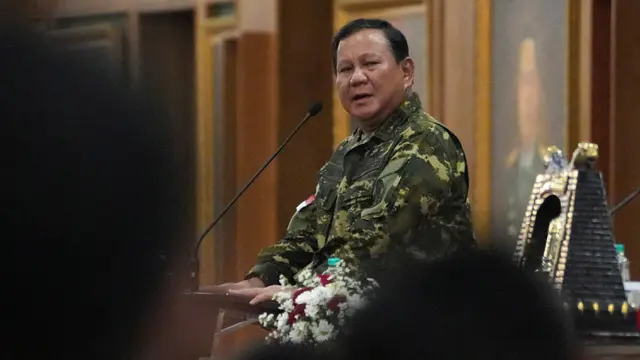 Presiden Republik Indonesia, Prabowo Subianto (AP Photo/Achmad Ibrahim)