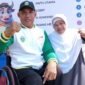 Atlet Kontingen Sumut asal Kota Binjai dari Cabang Olahraga (Cabor) atas nama Riadi Saputra 
