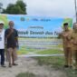 Pj Bupati Langkat Faisal Hasrimy meluncurkan program inovatif listrik masuk tambak di Kecamatan Gebang, Kabupaten Langkat, Selasa (8/10/24)