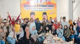 Komunitas Pelaku Seni Kota Binjai resmi dukung pasangan Calon Walikota dan Wakil Walikota Binjai nomor urut 02 Zainuddin - Hendro, Rabu (09/10)