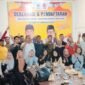 Komunitas Pelaku Seni Kota Binjai resmi dukung pasangan Calon Walikota dan Wakil Walikota Binjai nomor urut 02 Zainuddin - Hendro, Rabu (09/10)