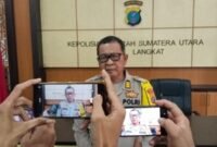 AKP Rajendra saat diwawancarai oleh wartawan, Rabu (16/10)