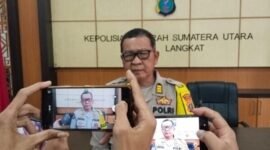 AKP Rajendra saat diwawancarai oleh wartawan, Rabu (16/10)