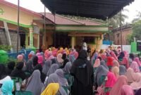 Kampanye terbuka paslon nomor urut 02 Zainuddin - Hendro di Kecamatan Binjai Barat, Jumat (25/10)