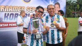 Pj Bupati Langkat, H. M. Faisal Hasrimy, AP., M.AP, mengungkapkan rasa bangganya atas keberhasilan tim Korpri Langkat. 