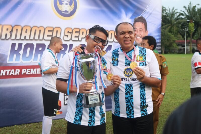 Pj Bupati Langkat, H. M. Faisal Hasrimy, AP., M.AP, mengungkapkan rasa bangganya atas keberhasilan tim Korpri Langkat. 