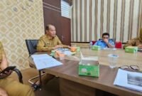Rapat kinerja untuk evaluasi kinerja Perumda Air Minum PDAM Tirta Wampu.(yong)
