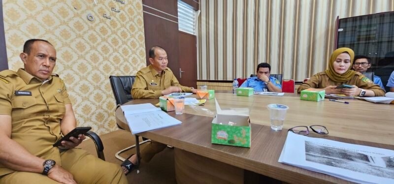 Rapat kinerja untuk evaluasi kinerja Perumda Air Minum PDAM Tirta Wampu.(yong)