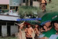 Miris : Beginilah potret pendidikan di Kabupaten Langkat. Dari Republik ini Merdeka sampai sekarang murid disekolah ini tak mendapatkan sarana dan prasarana yang layak.