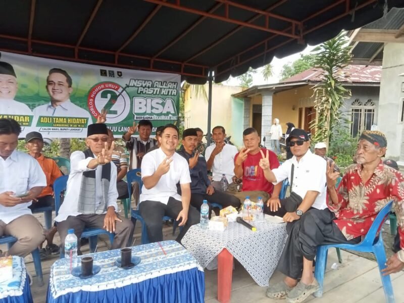 Calon Wakil Bupati Langkat hadiri pagelaran budaya lokal di Kecamatan Hinai, Jumat (8/11/2024)