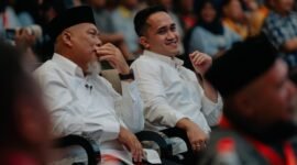 Pasangan Calon Bupati dan Wakil Bupati Langkat, Iskandar Sugito- Adli Tama Hidayat Sembiring.(ist)