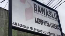 Bawaslu Kabupaten Langkat.(ist)