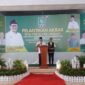 Paslon Bupati dan Wakil Bupati Langkat Iskandar-Adli hadiri pelantikan DPAC PKB Kab Langkat, Stabat, Rabu (13/11)