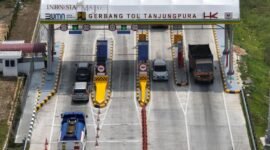 Jalan Tol Seksi Tanjung Pura-Pangkalan Brandan Dibuka