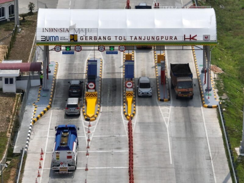 Jalan Tol Seksi Tanjung Pura-Pangkalan Brandan Dibuka
