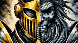 Gambar ilustrasi Ksatria Bermuka Dua. (ist)