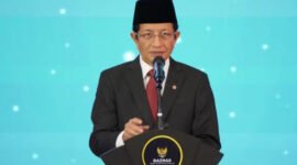 Menteri Agama Nasaruddin Umar dalam sambutannya ketika membuka Baznas Internasional Forum 2024 serukan dukungan dan perjuangan kolektif untuk kemerdekaan Palestina (humas Baznas )