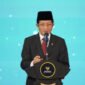 Menteri Agama Nasaruddin Umar dalam sambutannya ketika membuka Baznas Internasional Forum 2024 serukan dukungan dan perjuangan kolektif untuk kemerdekaan Palestina (humas Baznas )