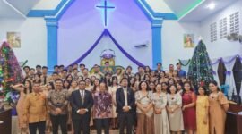 Perayaan Natal di HKBP Sola Gratia
