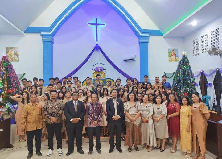 Perayaan Natal di HKBP Sola Gratia