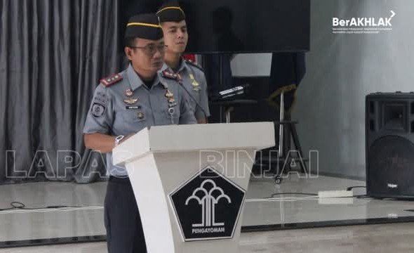 Kepala Lapas Kelas IIA Binjai, Anton Setiawan