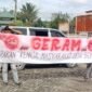 Gerakan Remaja Masyarakat Desa Bekulap (Geram) geruduk Kantor Camat Kecamatan Selesai, Senin (16/12)