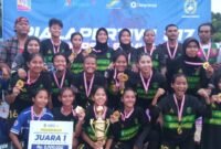 Tim BRIMO Langkat raih Juara 1 Piala Pertiwi