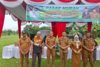 Pemkab Langkat melakukan kegiatan Pasar Murah di Desa Suka Damai Timur, Kecamatan Hinai. Pada Selasa, (10 /12)