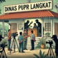 Berikut adalah ilustrasi terbaru yang menggambarkan suasana di Dinas PUPR Langkat dengan simbolisme korupsi dan ketidaktransparanannya. (photo: Ilustrasi)