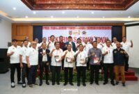 Ketua PWI Pusat, Hendri Ch Bangun bersama pengurus Forwanas Provinsi.(rel)Ketua PWI Pusat, Hendri Ch Bangun bersama pengurus Forwanas Provinsi.(rel)