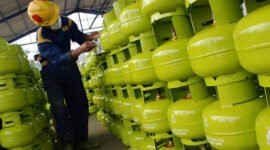 Kumpulan tabung gas LPG 3kg
