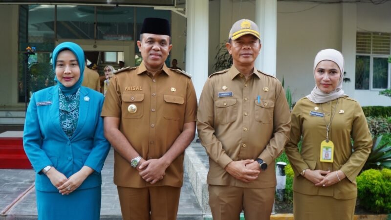 Di akhir acara, Faisal Hasrimy berpamitan secara langsung dengan bersalaman dan berfoto bersama seluruh peserta apel gabungan, meninggalkan kesan mendalam bagi seluruh jajaran yang hadir