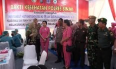 Sinergi Bhayangkara dan RSGM USU, Polres Binjai Gelar Bakti Kesehatan Gigi untuk Warga