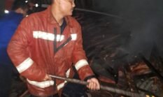Pabrik Tahu di Binjai Ludes Terbakar, Api Diduga Berasal dari Tungku Pembakaran