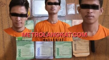 Tiga Bandar Narkoba Diciduk Satres Narkoba Polres Binjai