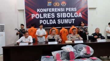 “Polisi Gerak Cepat! Lima Pembunuh Mahasiswa di Masjid Sibolga Ditangkap dalam Tiga Hari