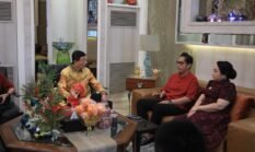 Imlek 2577, Rico Waas Silaturahmi ke Kediaman Supandi Kusuma