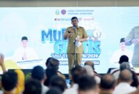 Foto:
Gubernur Sumatera Utara Bobby Nasution melepas keberangkatan peserta Mudik Idulfitri 1447 H menggunakan kereta api di Stasiun Besar Medan, Senin (16/3/2026). Program mudik gratis ini digelar untuk membantu masyarakat sekaligus mengurangi kepadatan kendaraan saat arus mudik Lebaran.(ist)