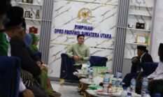 Jalin Silaturahmi, PCNU Langkat Siap Bersinergi dengan Ricky Anthony