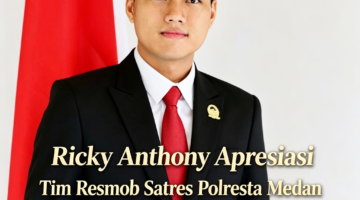 Ricky Anthony Apresiasi Tim Resmob Satreskrim Polrestabes Medan