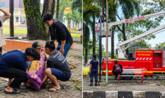Tragis! Penjual Jasa Lukisan Tewas Tertimpa Ranting Pohon di Lapangan Merdeka Binjai